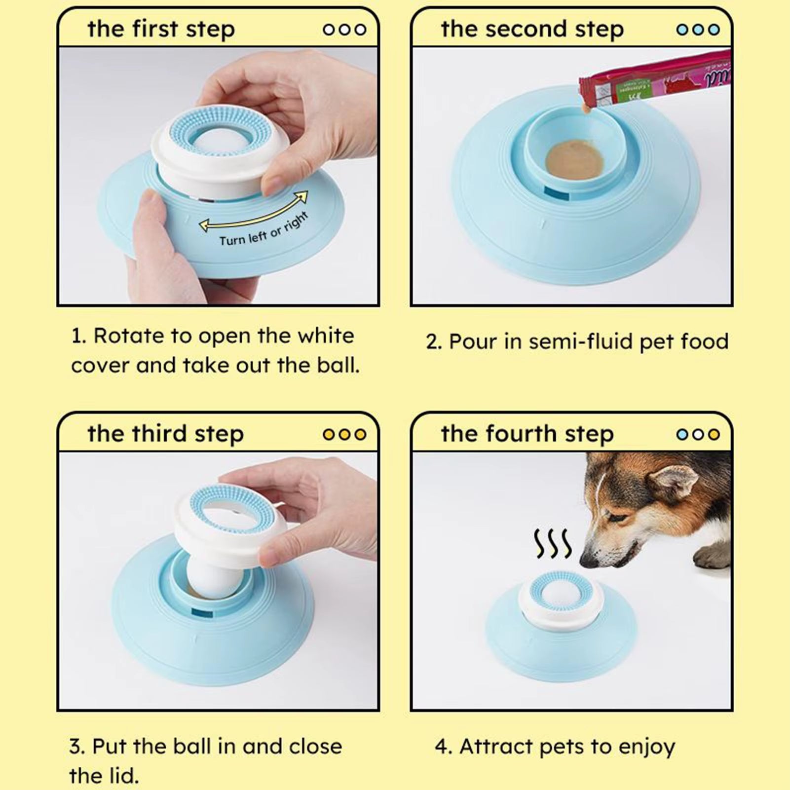 Interactive Lick Toy — Slow Feeder & Enrichment for Dogs