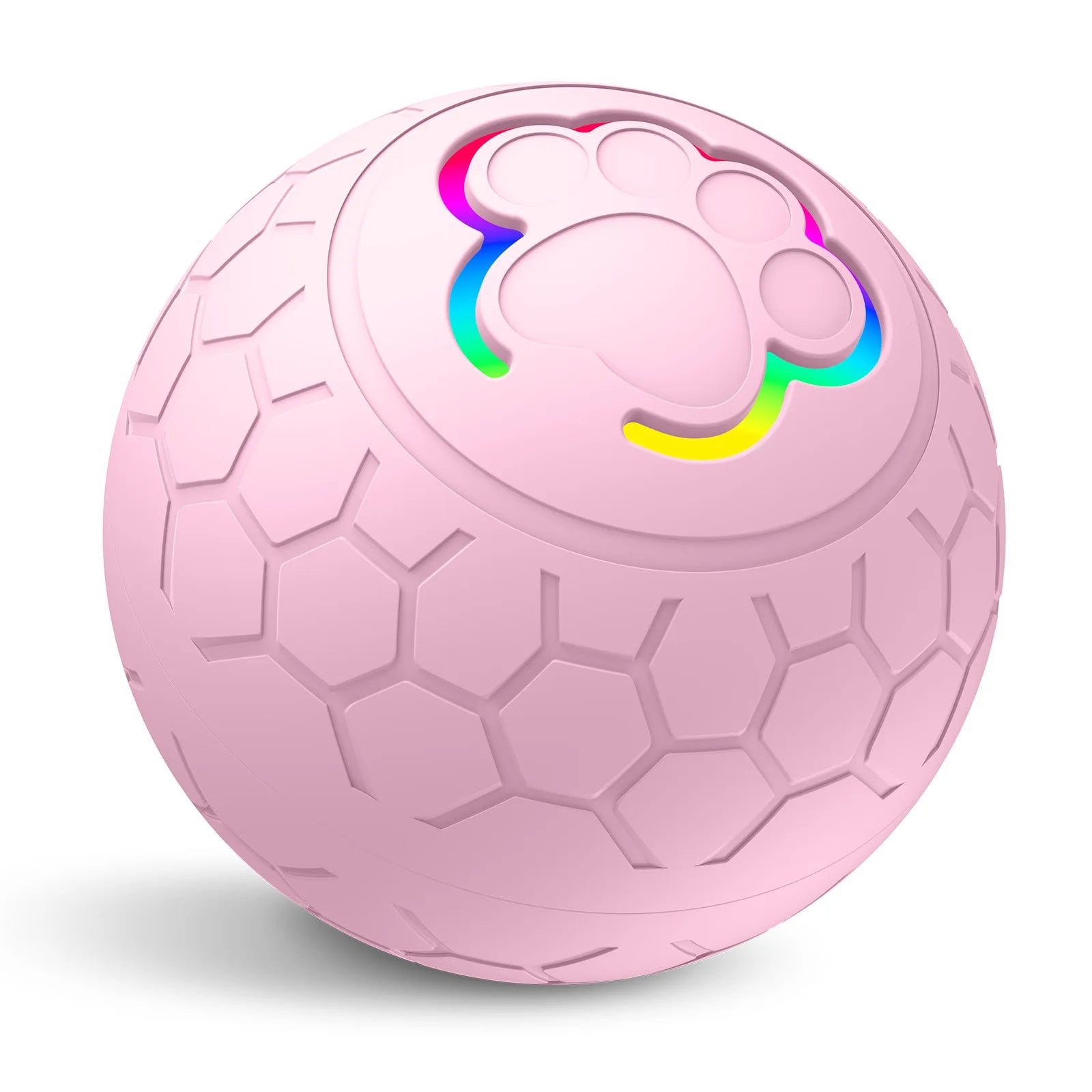 Smart Interactive Ball — Auto-Rolling LED Toy for Dogs