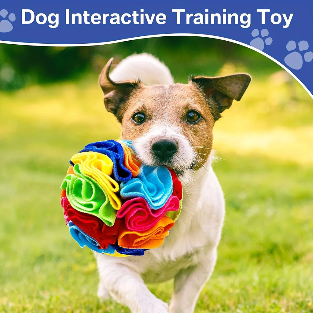 Snuffle Ball — Interactive Foraging Toy for Dogs