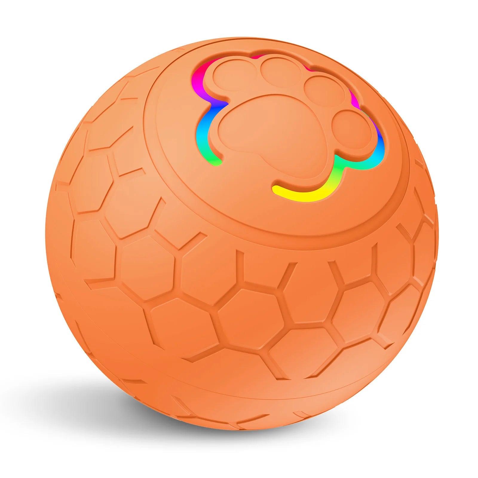 Smart Interactive Ball — Auto-Rolling LED Toy for Dogs